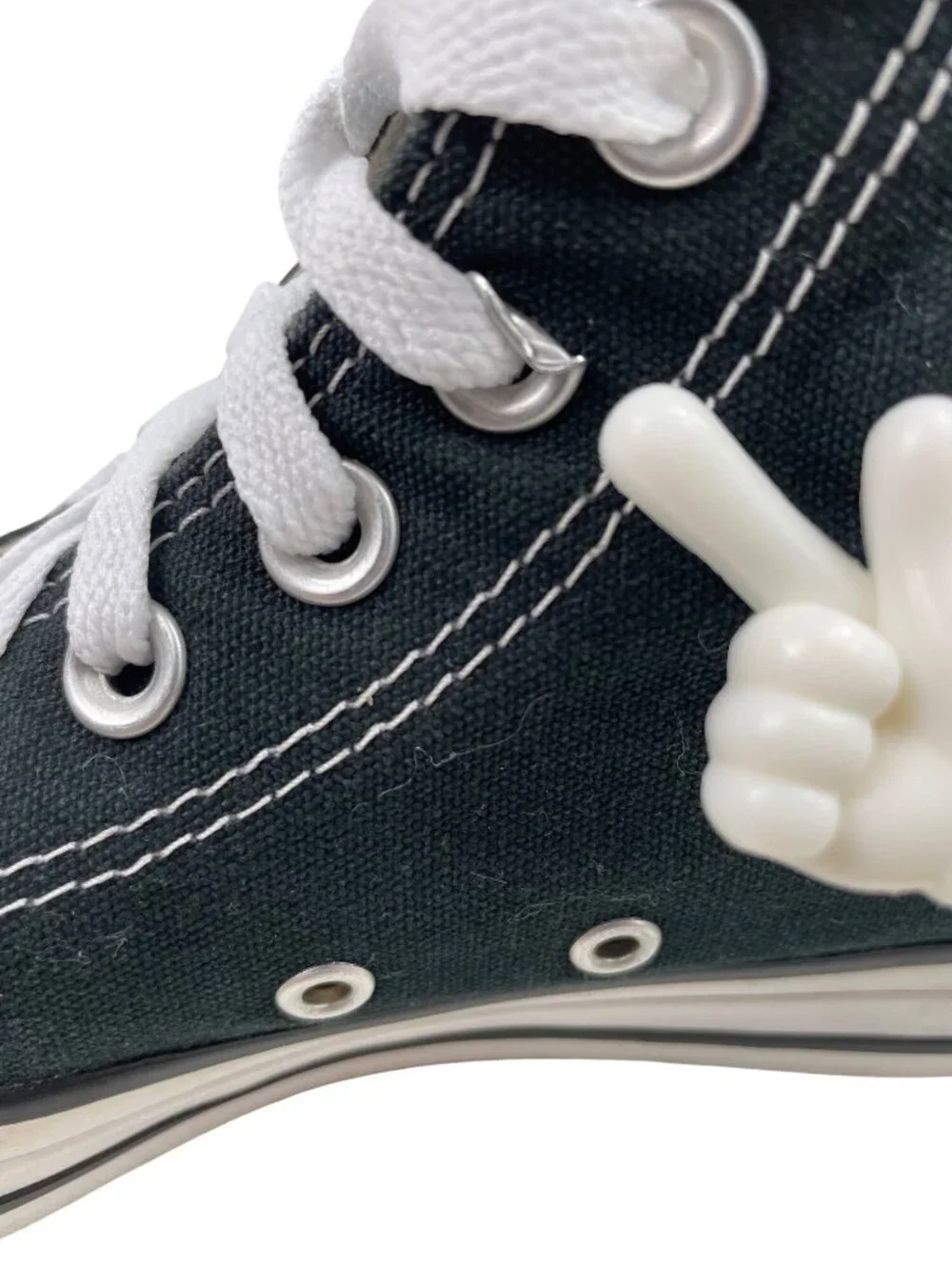 Converse Chuck Taylor All Star Hi Black White Sneakers Shoes Mens 7 Womens 9